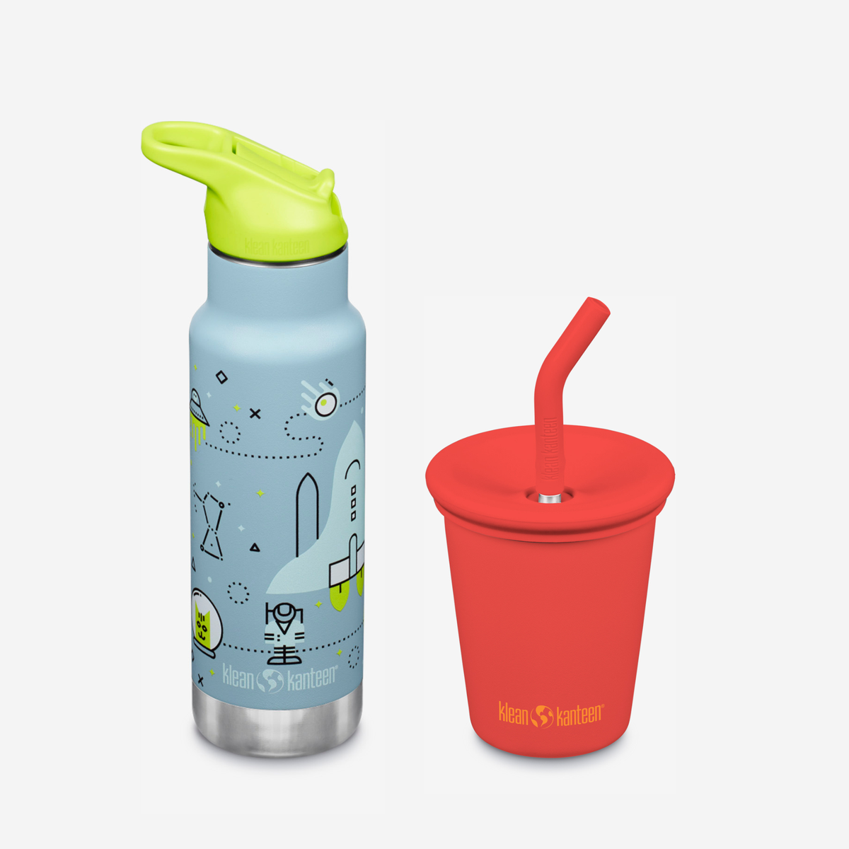Kid's Sippy Cup and Water Bottle Set